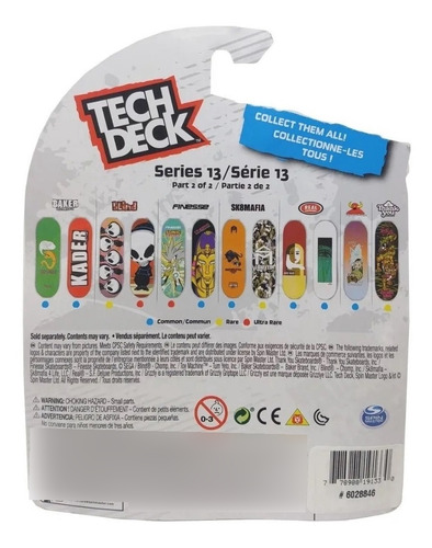 Mini Patineta Para Dedos Dech Teck Finesse Modelo 2