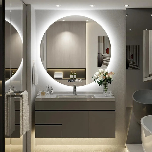 Espejo Led Baño Touch 3 Modo Con Función Antivaho 60*60cm