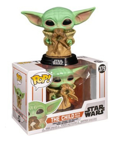 Funko Pop Star Wars The Mandalorian The Child With Frog 379