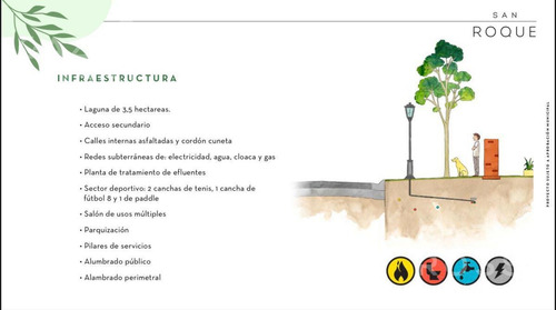 Imagen 3 de 4 de Lotes Internos Y A La Laguna En Barrio San Roque!! Consulte Financiación!