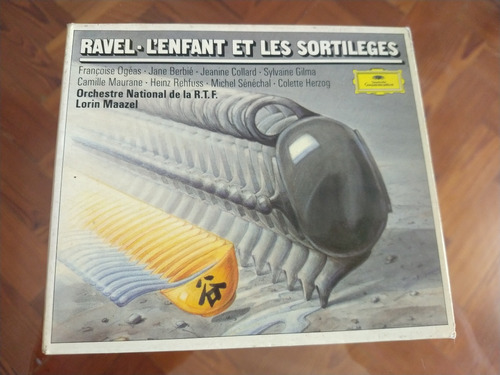 Maurice Ravel L'enfant Et Les Sortileges Maazel Cd