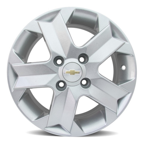 Jogo De Rodas Montana Sport Aro 15 Kr + Bicos Cor Prata