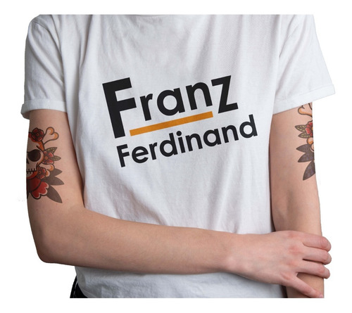 Polera Franz Ferdinand Hombre Mujer Banda Rock Metal Grunge 