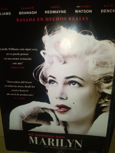 Mi Semana Con Marilyn Dvd Excelente Monroe