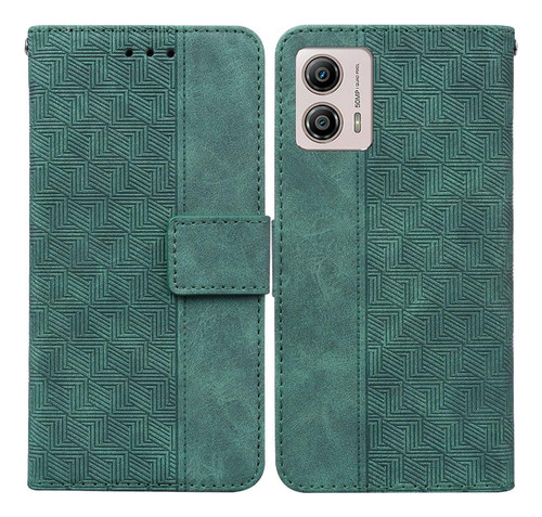 For Motorola Moto G53 5g Flip Folio Wallet Cover Pu Funda