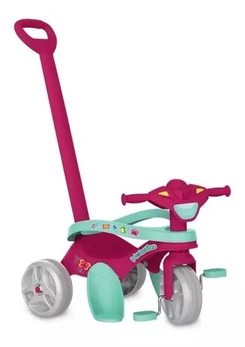 Triciclo Velotrol Mototico Motoca Infantil Passeio & Pedal