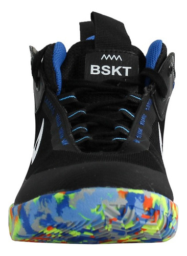 Tenis Basquetbol Hombre Pirma 2011 Anderson Negro Blanco Rey