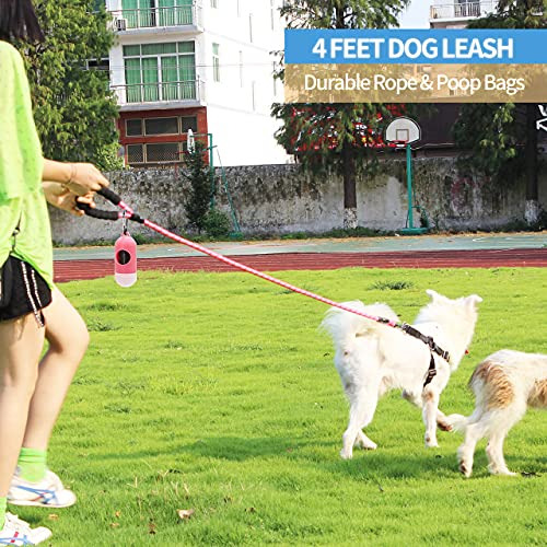 Correa Para Perros Baapet Strong De 4/5/6 Pies Con Asa Acolc