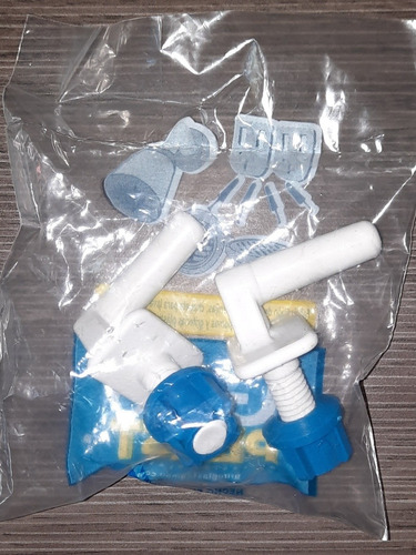 Imagen 3 de 3 de Herraje Sanitario Grueso Tornillo Sanitario Grueso Para Tapa