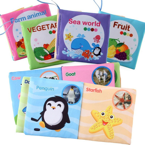 Libros Para Bebes Aprender Y Leer Transportes Ingles Tela Pr