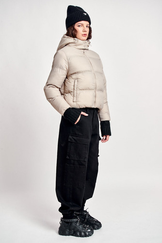 Imagen 3 de 6 de Campera Coat De Nylon Mujer 47 Street