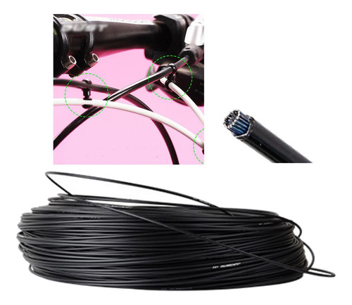 Palanca De Cambios Para Bicicleta Con Carcasa De Cable De 5