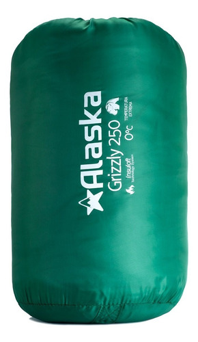 Bolsa Dormir Alaska Termica 0°c Grizzly Camping + Aislante