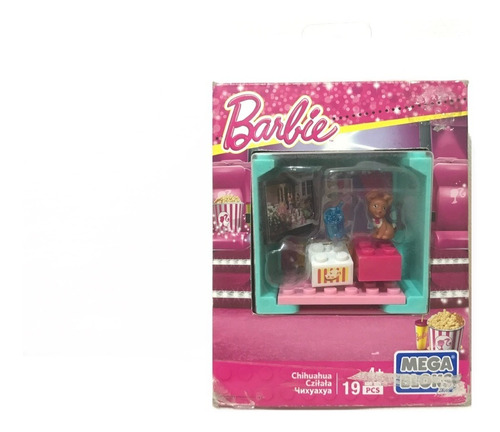 Mega Bloks Barbie Perrito Chihuahua 19 Pc Mattel