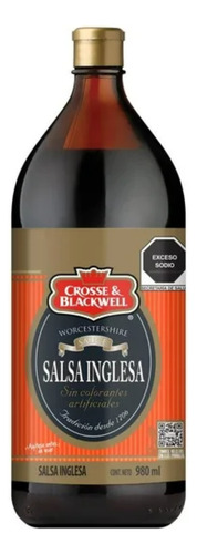 Salsa Inglesa Crosse & Blackwell 980 Ml