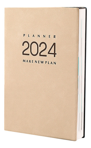 Agenda 2024, Una Página Por Día, Calendario Anual De 365 Día