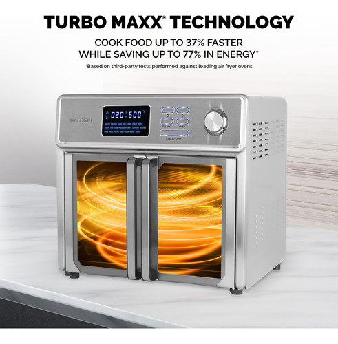 Horno Air Fryer Kalorik Maxx Digital, 26 Cuartos De Galón, 1