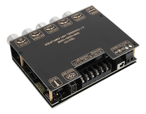 Módulo Amplificador De Potencia Placa De 2.1 Canales 50wx2 P