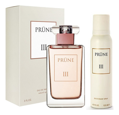 Perfume + Desodorante Prüne 3 Eau Da Parfum 50ml Mujer