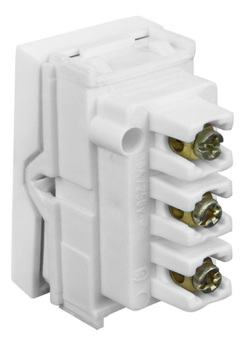 Kit Placa E Espelho 4x2 + 3 Interruptores Paralelos Vivaz