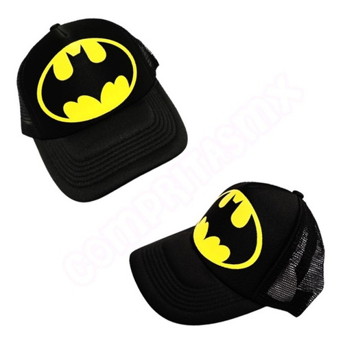 Gorra Batman Negro Murcielago 