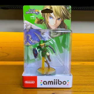 Amiibo Link - Zelda, Smash Bros.