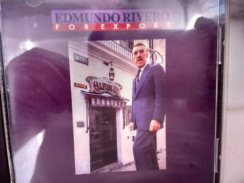 Edmundo Rivero For Export Emi Odeon 1991 Made In Canada 