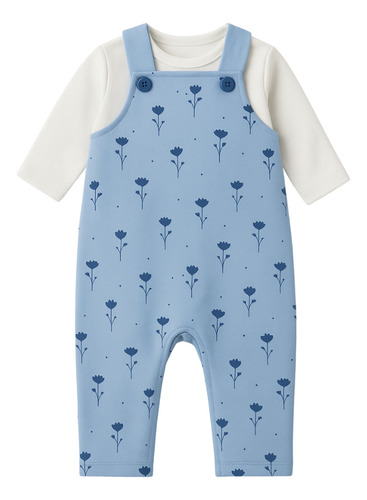 Conjunto Bebe Copito Azul - Tienda De Mimos Celeste 3-6 M