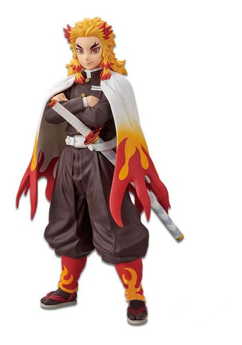 Imagem 3 de 6 de Kyojuro Rengoku Demon Slayer Kimetsu No Yaiba - Frete Grátis