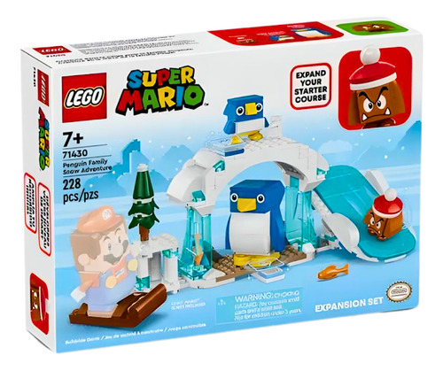 Lego Super Mario Aventura Na Neve Da Família Pinguim 71430