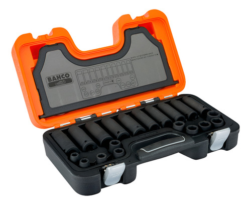 Juego De Dados De Impacto 1/2 20 Pzs Bahco Modelo D-dd/s20