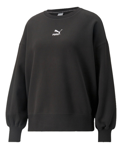 Imagen 1 de 5 de Buzo Classic Oversized Crew Puma Para Mujer