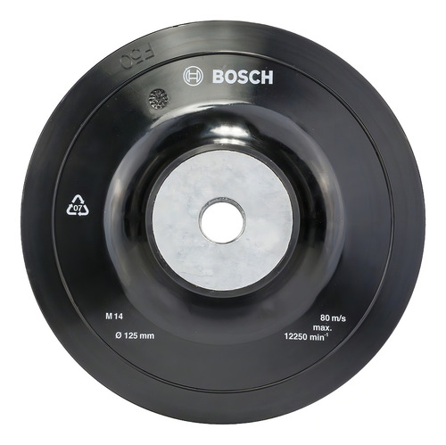 Plato De Goma Bosch M14; 125mm