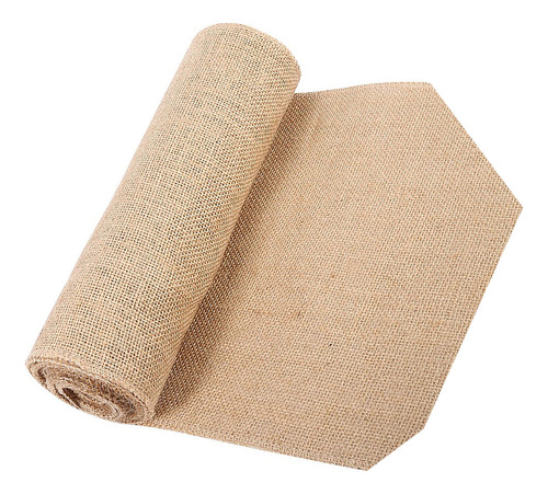 Corredor De Mesa De Yute Natural, Cinta De Arpillera De Arpi