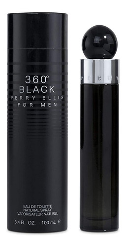 Perfume Perry Ellis 360 Black  Men 100ml Original Factura A