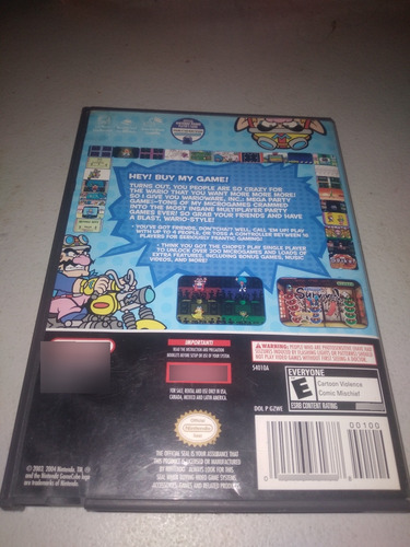 Wario Ware Inc (Usado)