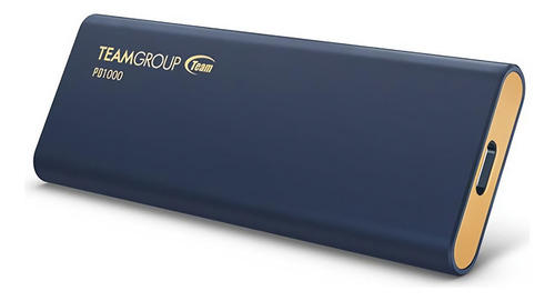Memoria Ssd Externa Team Group 1 Tb Color Azul/dorado
