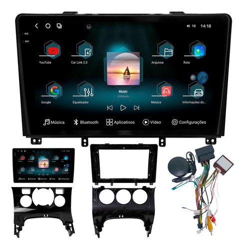 Multimidia Aikon Fóton G3 3008 Até 2016 12+256gb Octa 2k 9p