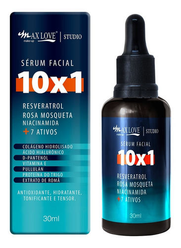 Serum Facial 10 Activos En 1, Antiedad Efecto Lifting 30ml