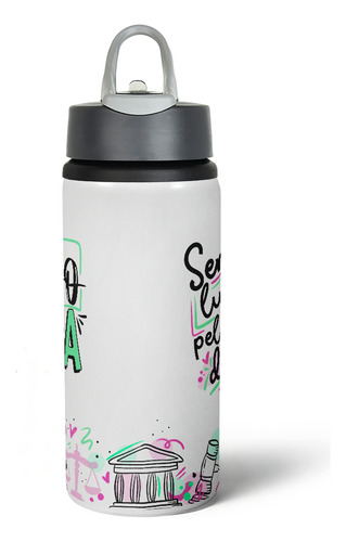 Garrafa Squeeze Nk Profissões - Advogada - 600ml