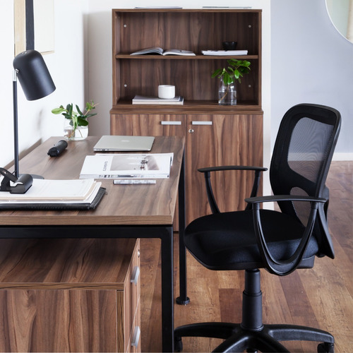 Imagen 3 de 5 de Silla De Oficina India Neumática Respaldo Ergonómico