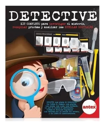 Juego Detective Investigar Misterio Antex 