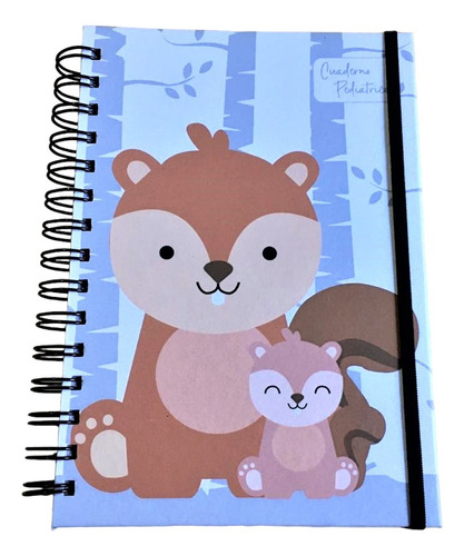 Cuaderno Pediatrico - Zorrito - Animalitos Del Bosque - A5