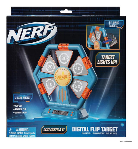 Nerf Elite Digital Flip Target - Acepta Sin Sustitutos - As