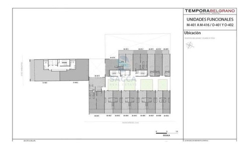 Departamento 2 Ambientes Apto Profesional En Venta Con Balcón En Emprendimiento Tempora Belgrano