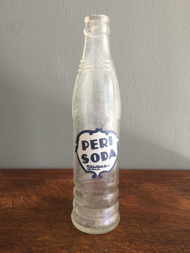 Antiguas Botellas De Refresco Peri - Soda Chica Y Grande !! (Usado)