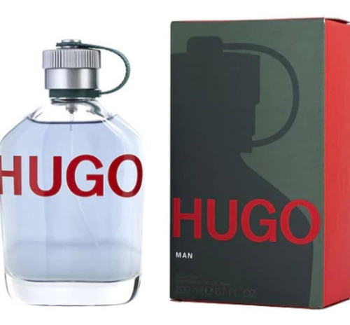Perfume Original Hugo Boss Green 200ml Caballero 