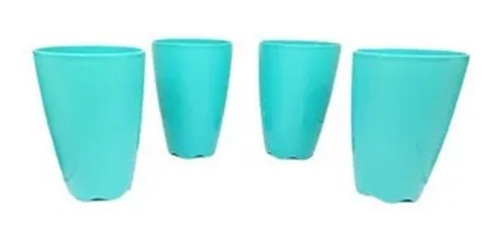 Vasos Floresta Grandes Set De 4 Tupperware 525 Ml
