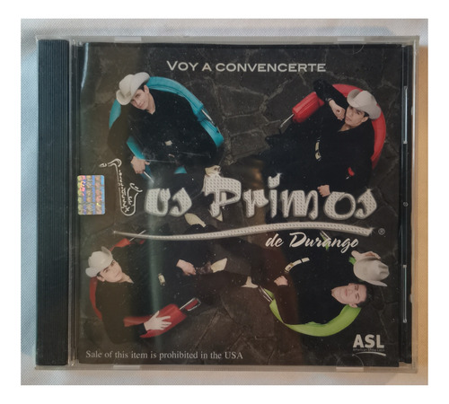 Los Primos De Durango Voy A Convencerte Cd Edición Original 