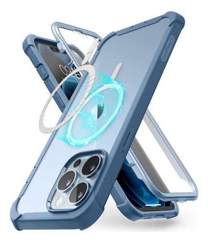 Clayco Funda Magnética Para iPhone 13 Pro, [compatible Con